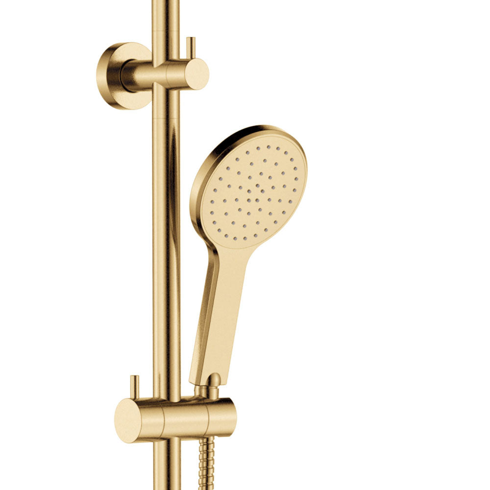 Kaya Twin Shower, Urban Brass