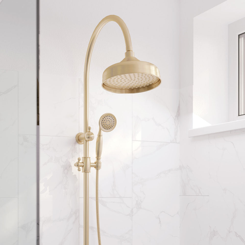 Lillian Twin Shower, Urban Brass