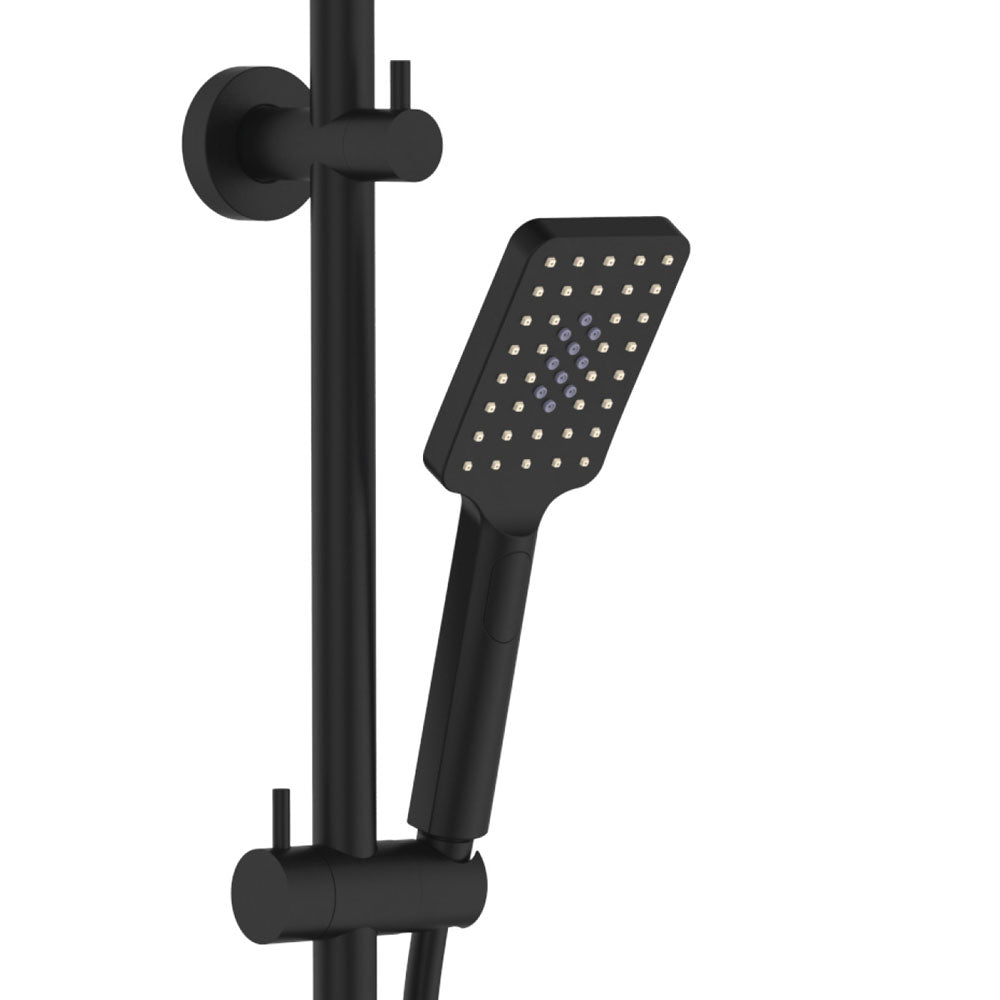 Tono Twin Shower, Matte Black