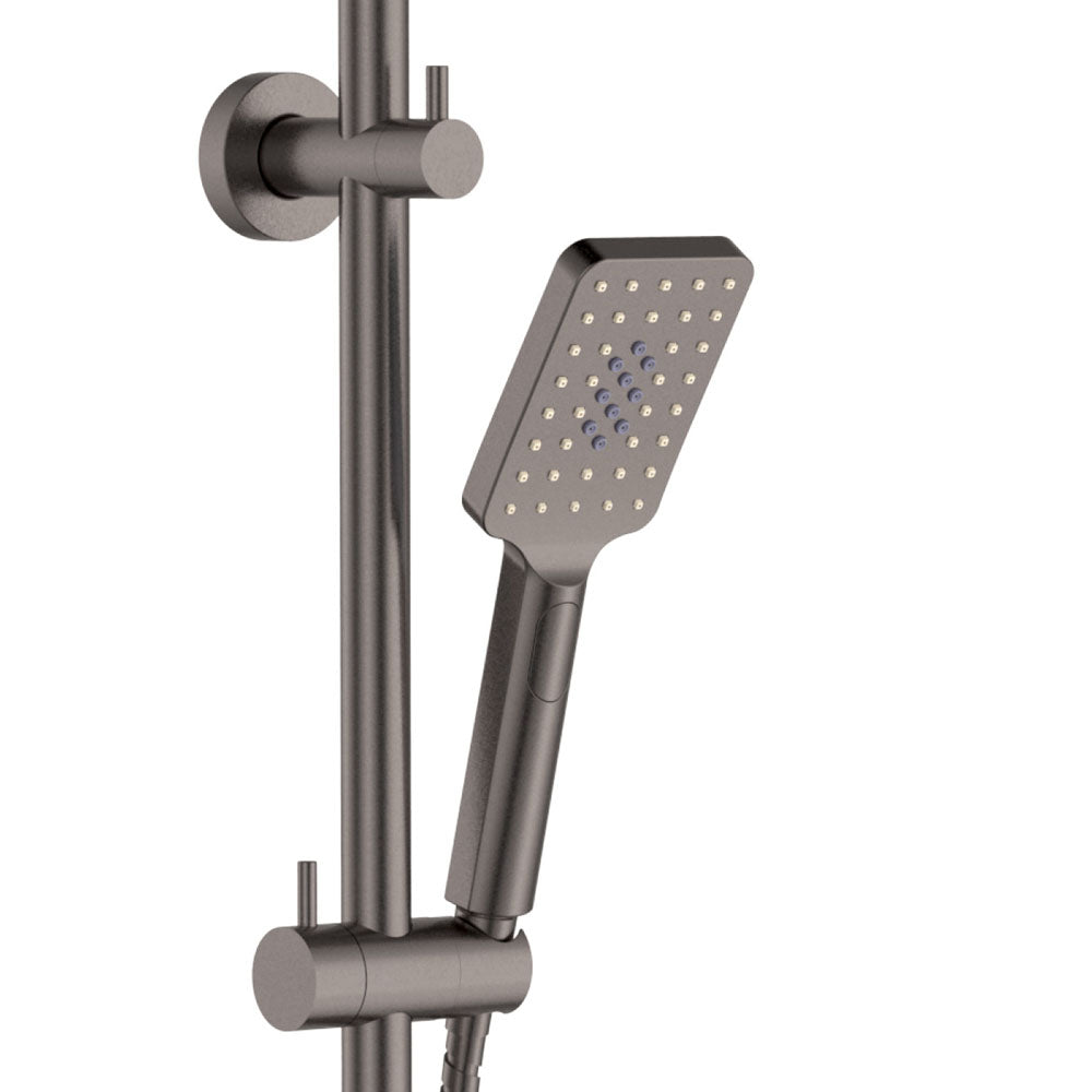 Tono Twin Shower, Gun Metal