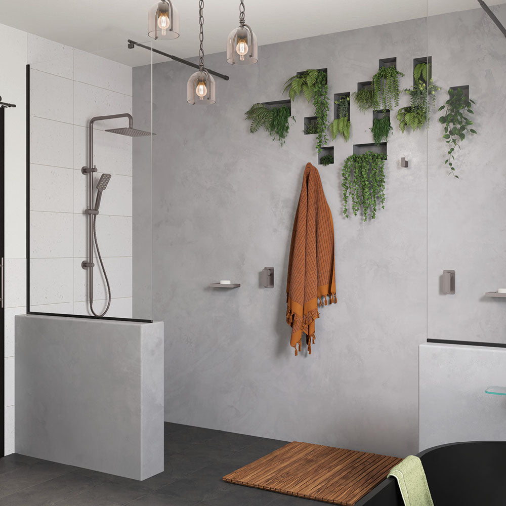 Tono Twin Shower, Gun Metal