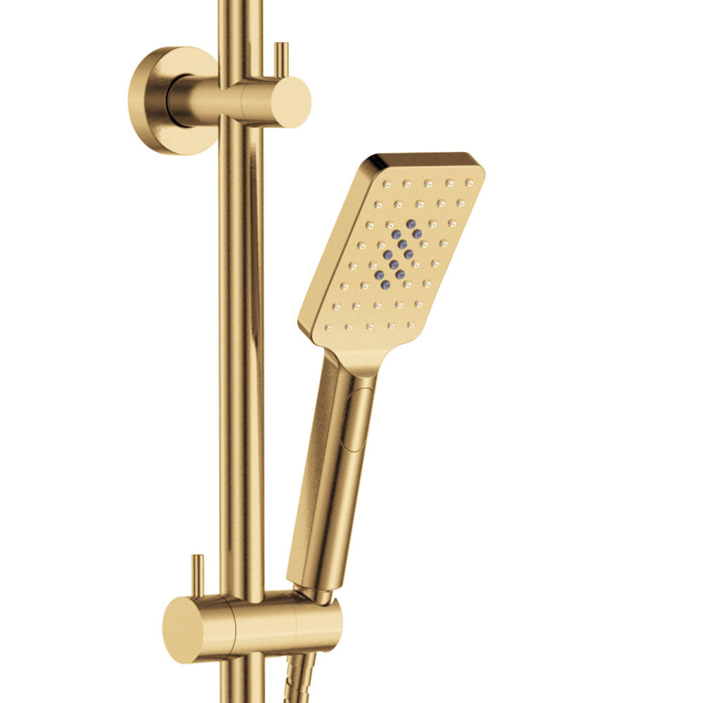 Tono Twin Shower, Urban Brass