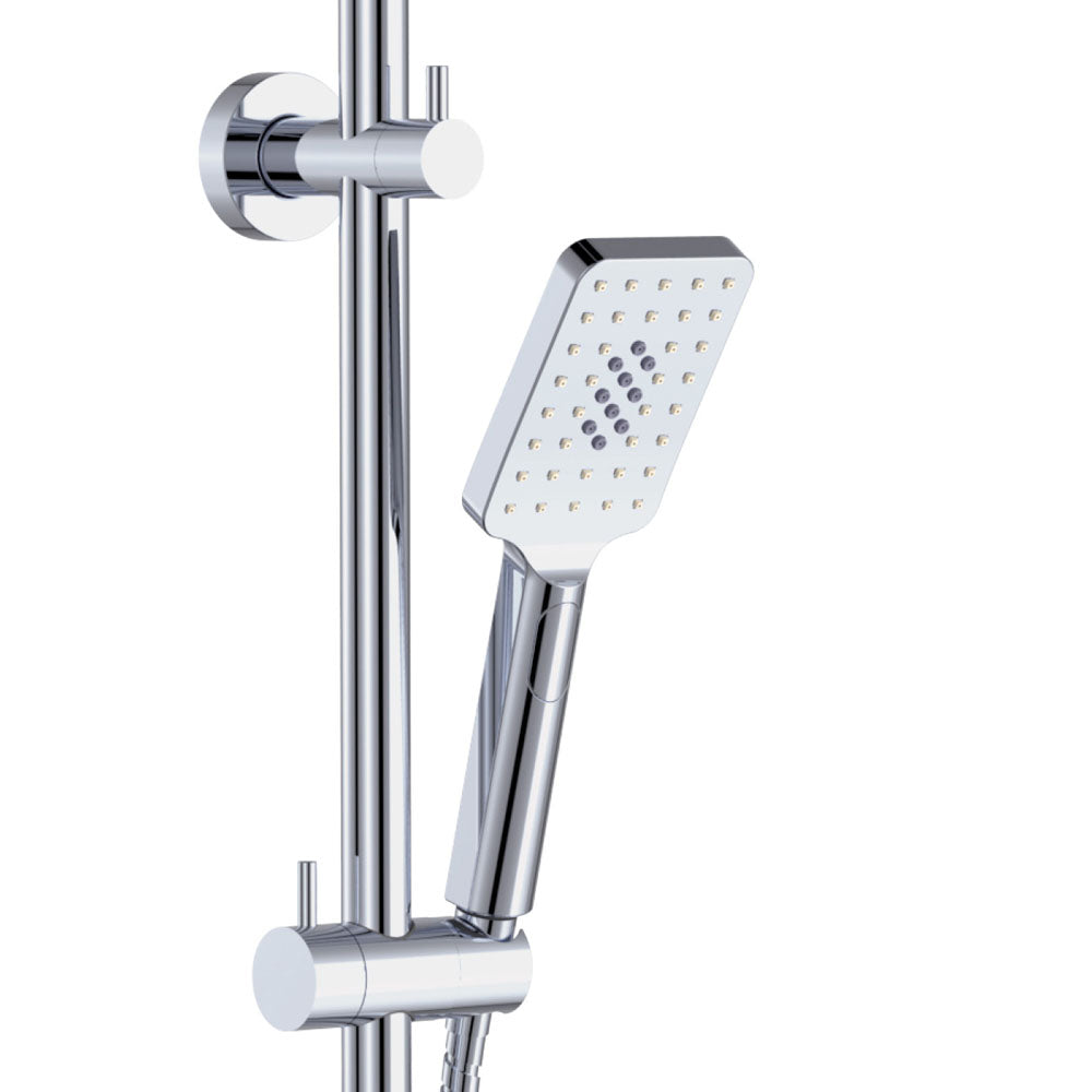 Tono Twin Shower, Chrome