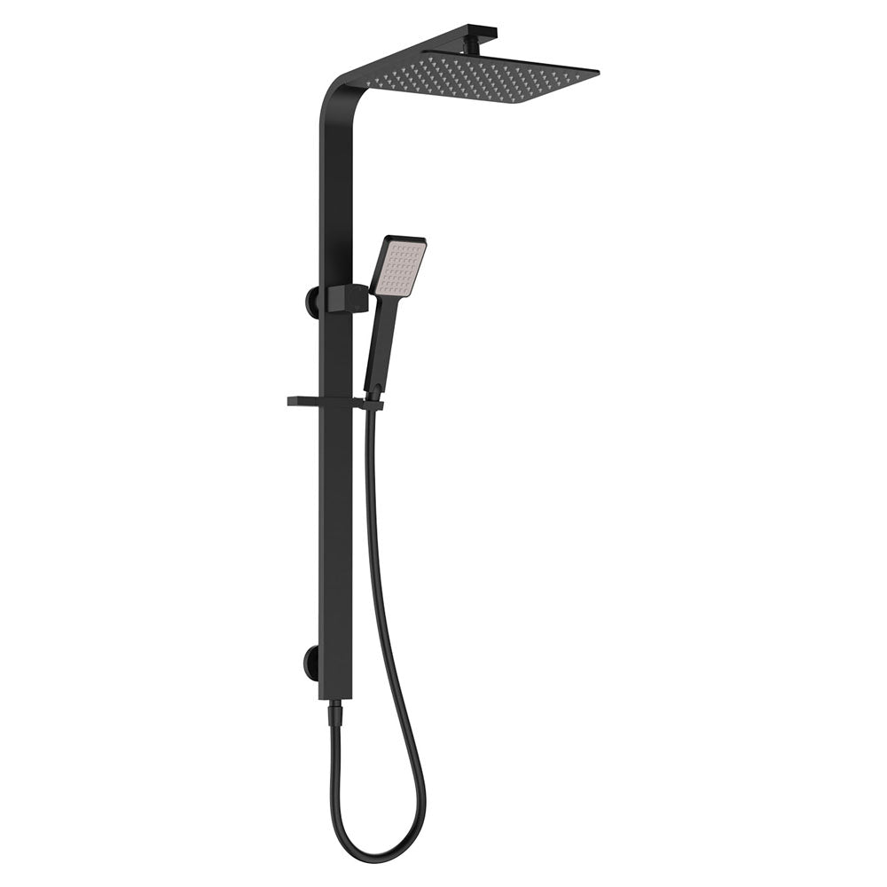 Koko Deluxe Twin Shower, Matte Black