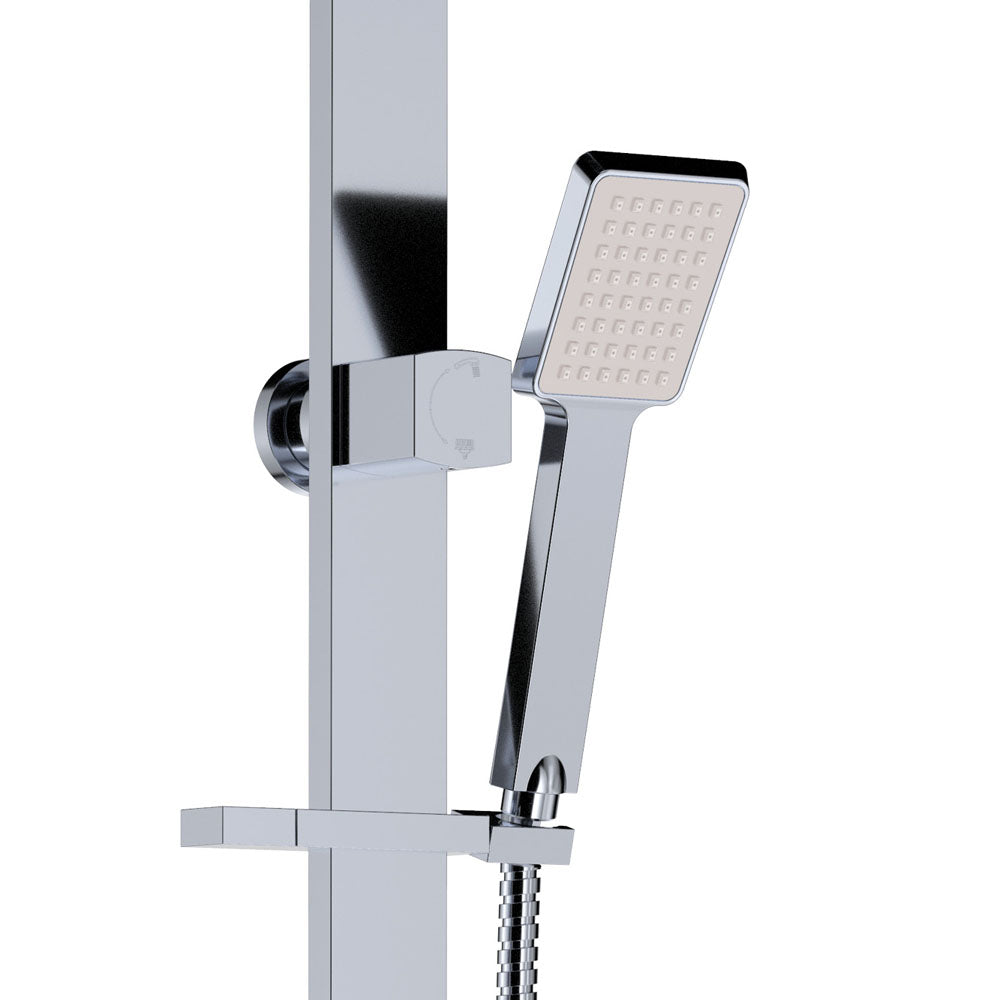 Koko Deluxe Twin Shower, Chrome
