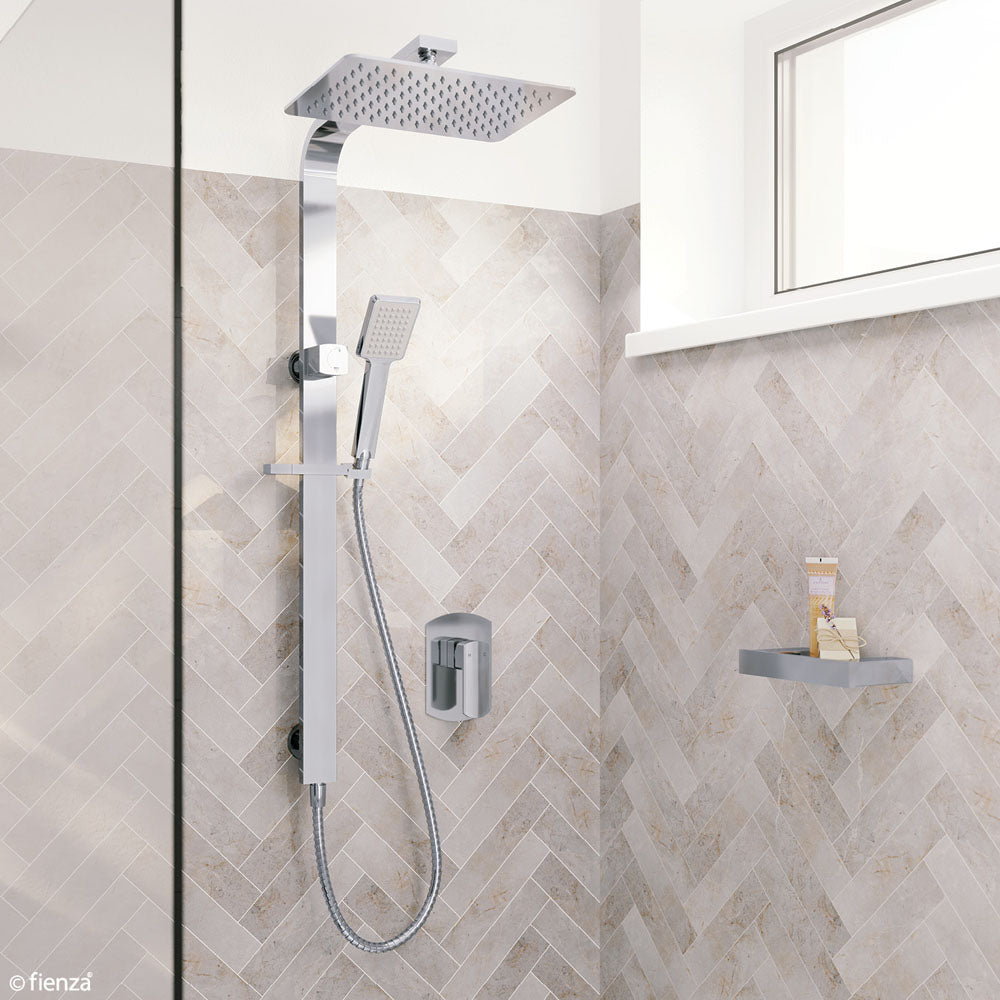 Koko Deluxe Twin Shower, Chrome