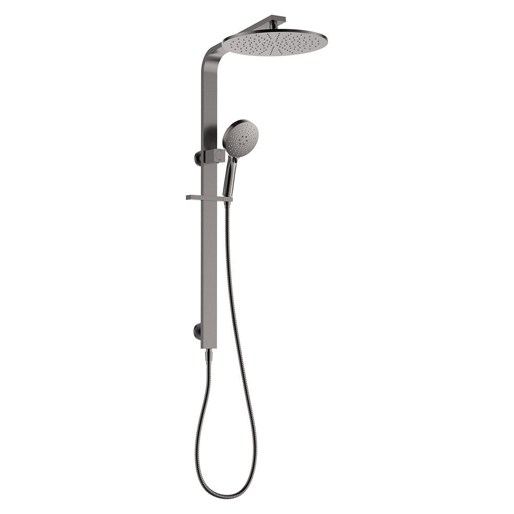 Empire Slim Deluxe Twin Shower, Gun Metal