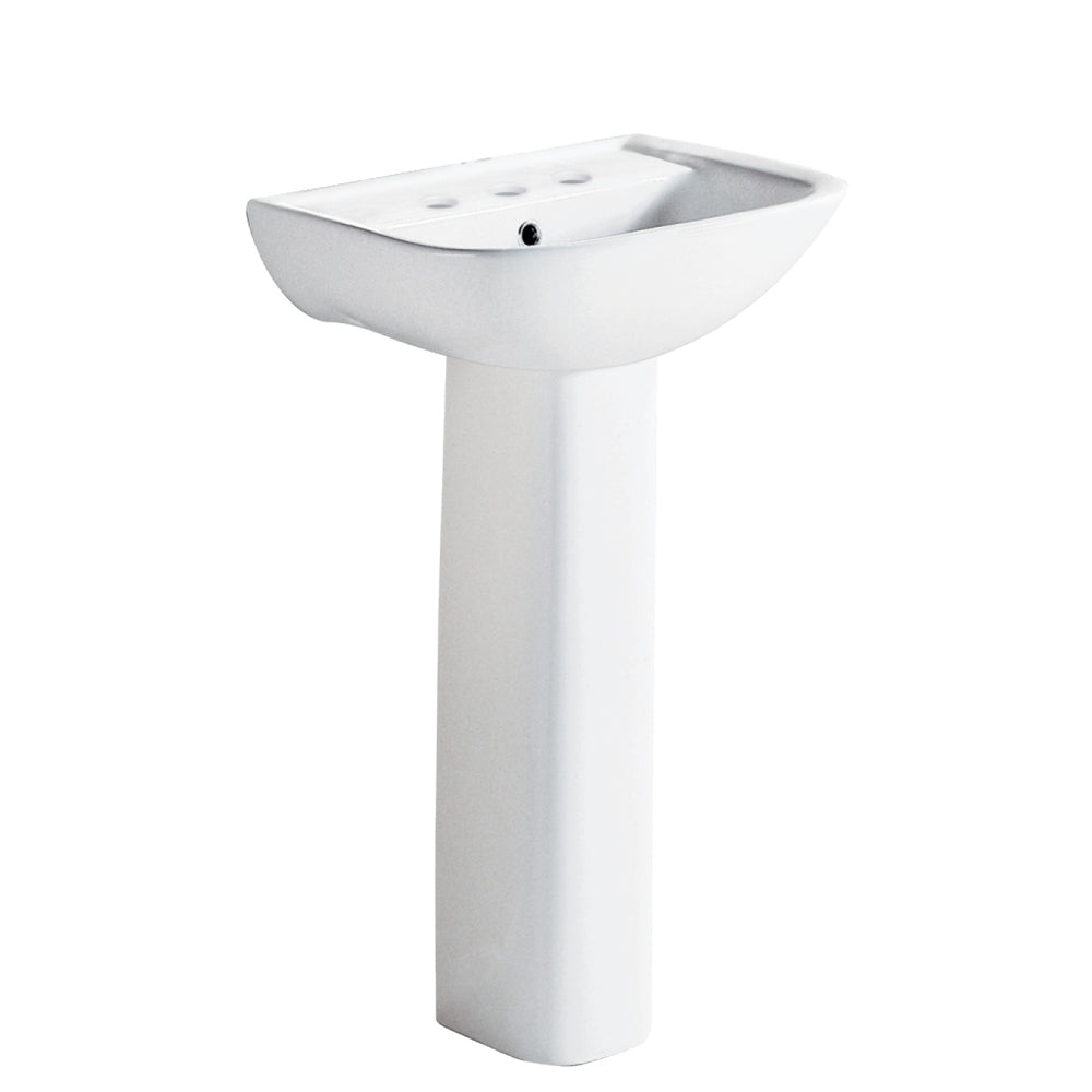 RAK Lara Pedestal Basin, 3 Tap Holes
