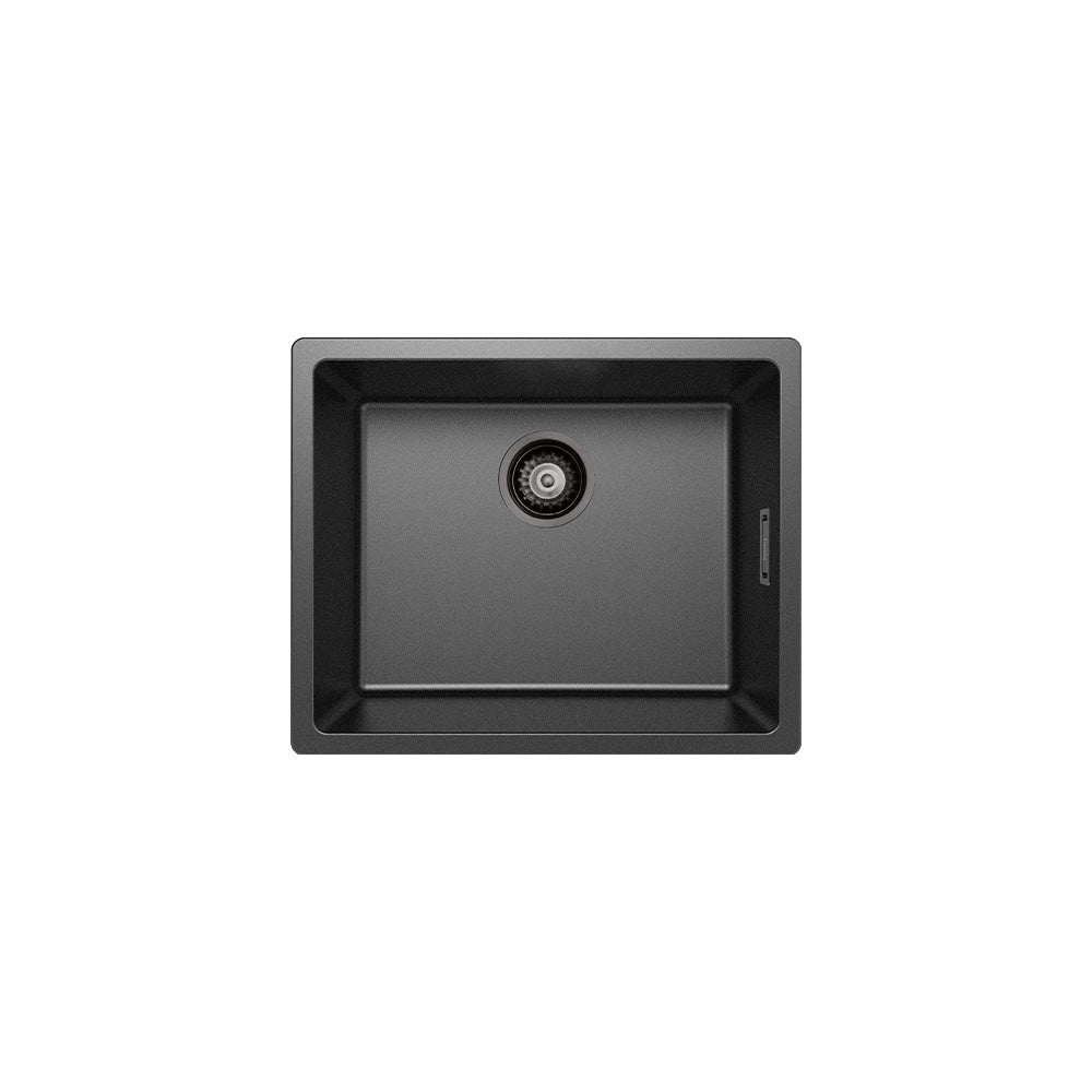 Kuro Granite 38L Single Bowl Kitchen Sink, Matte Black