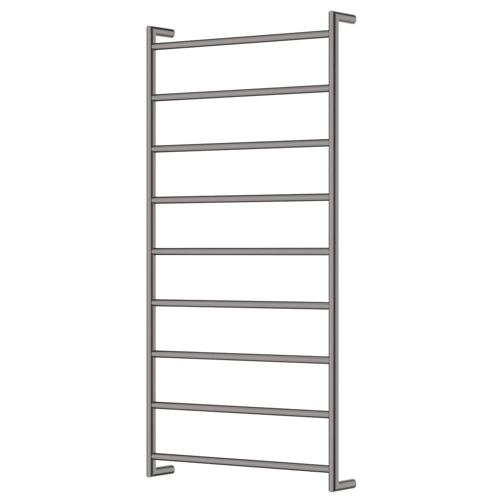 Kaya Heated Towel Rail, 600 x 1200mm, Gun Metal