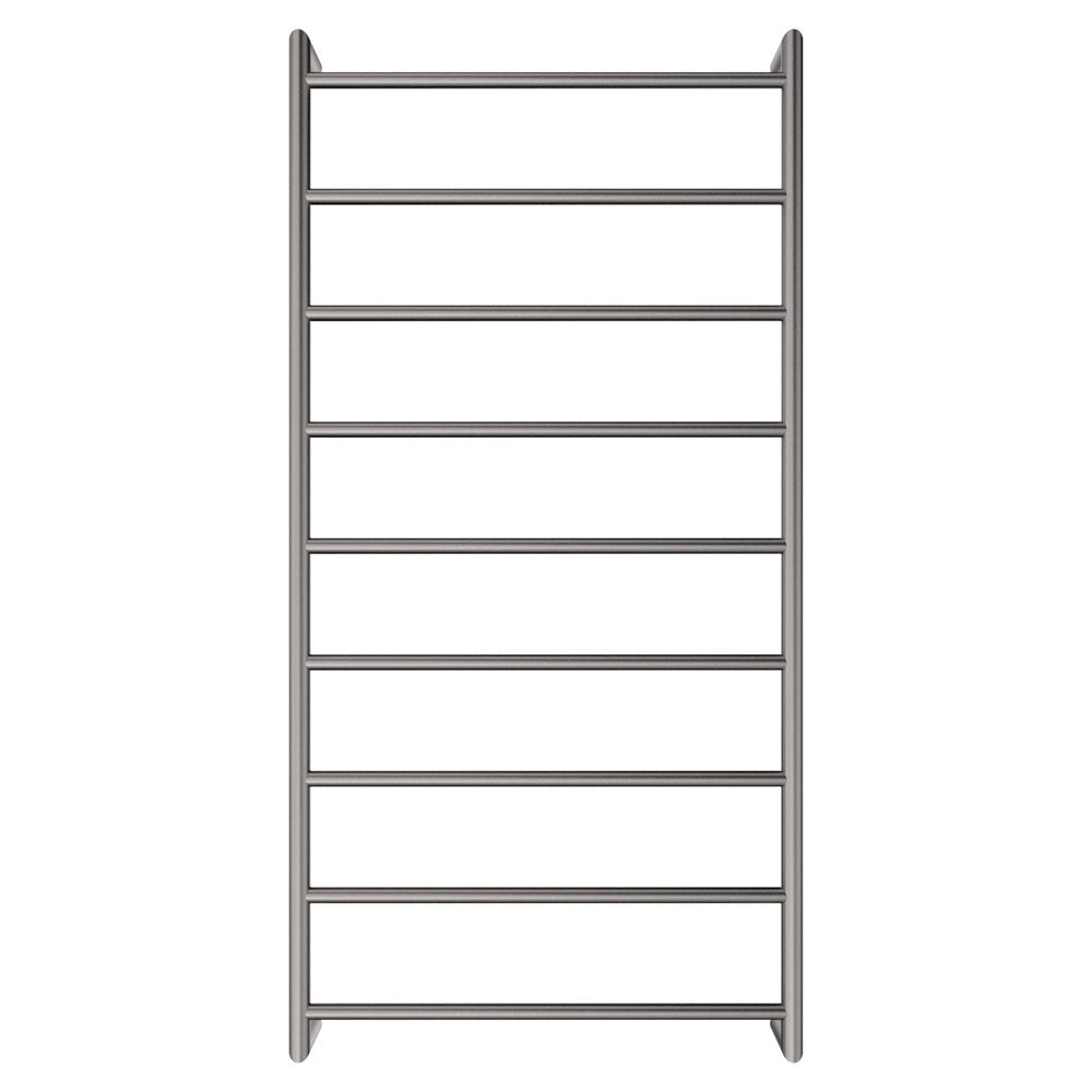 Kaya Heated Towel Rail, 600 x 1200mm, Gun Metal