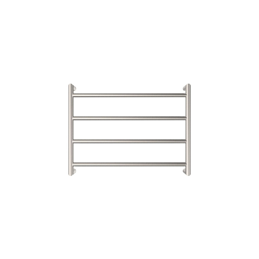 Kaya Heated Towel Rail, 600 x 450mm, Brushed Nickel