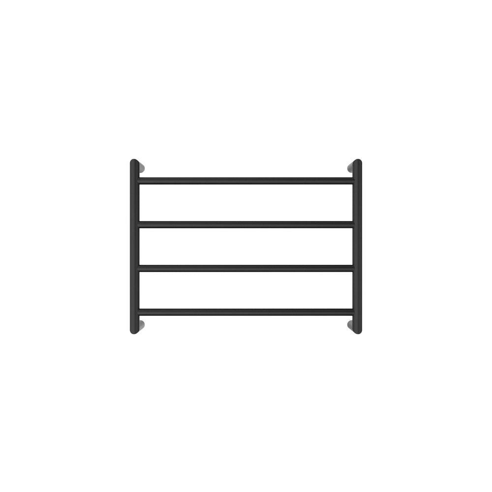 Kaya Heated Towel Rail, 600 x 450mm, Matte Black