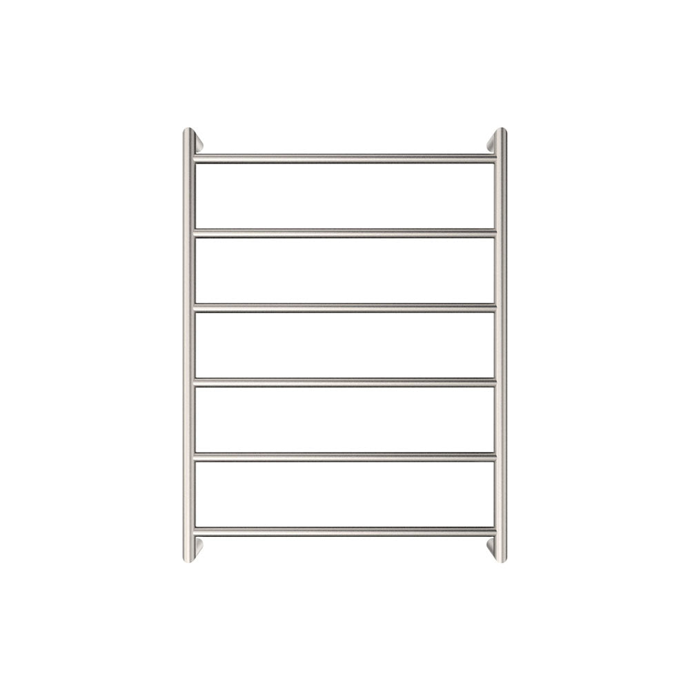 Kaya Heated Towel Rail, 600 x 800mm, Brushed Nickel