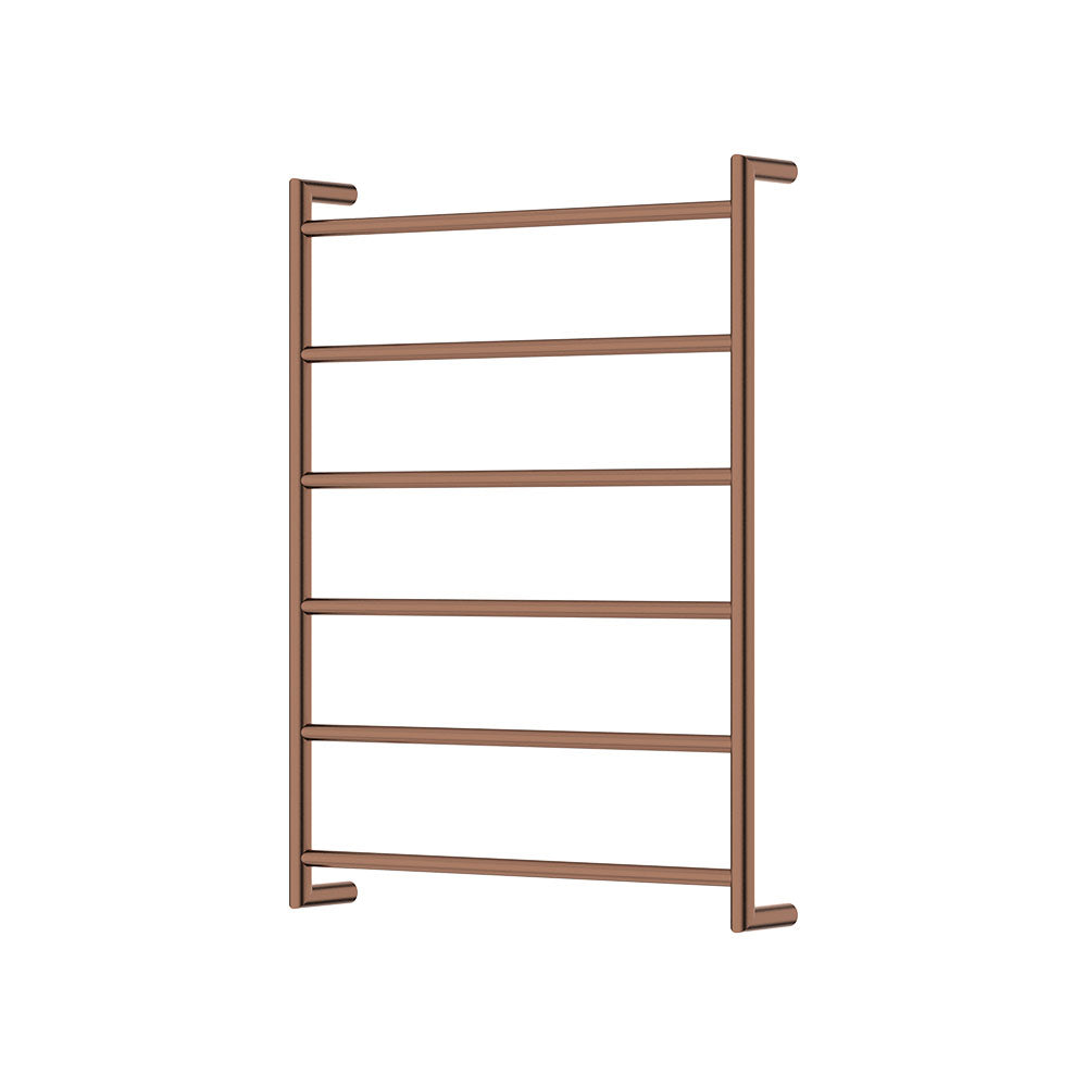 Kaya Heated Towel Rail, 600 x 800mm, Brushed Copper