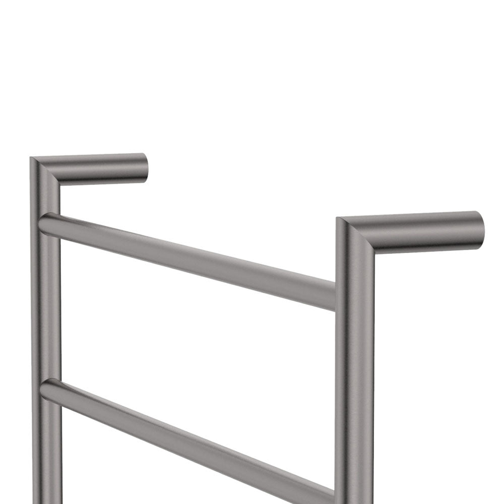 Kaya Heated Towel Rail, 600 x 800mm, Gun Metal