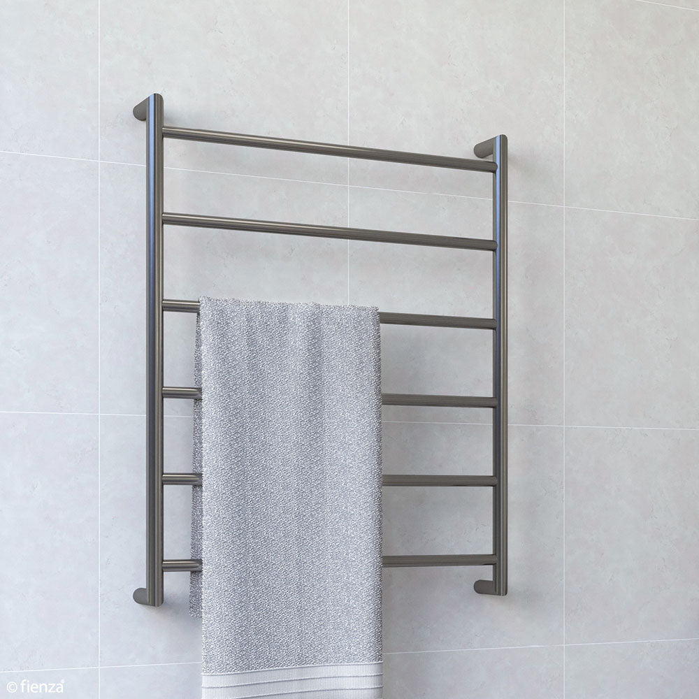 Kaya Heated Towel Rail, 600 x 800mm, Gun Metal