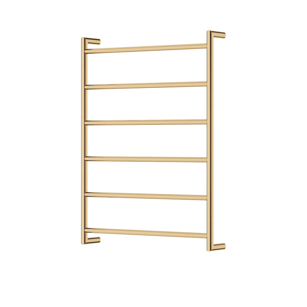 Kaya Heated Towel Rail, 600 x 800mm, Urban Brass