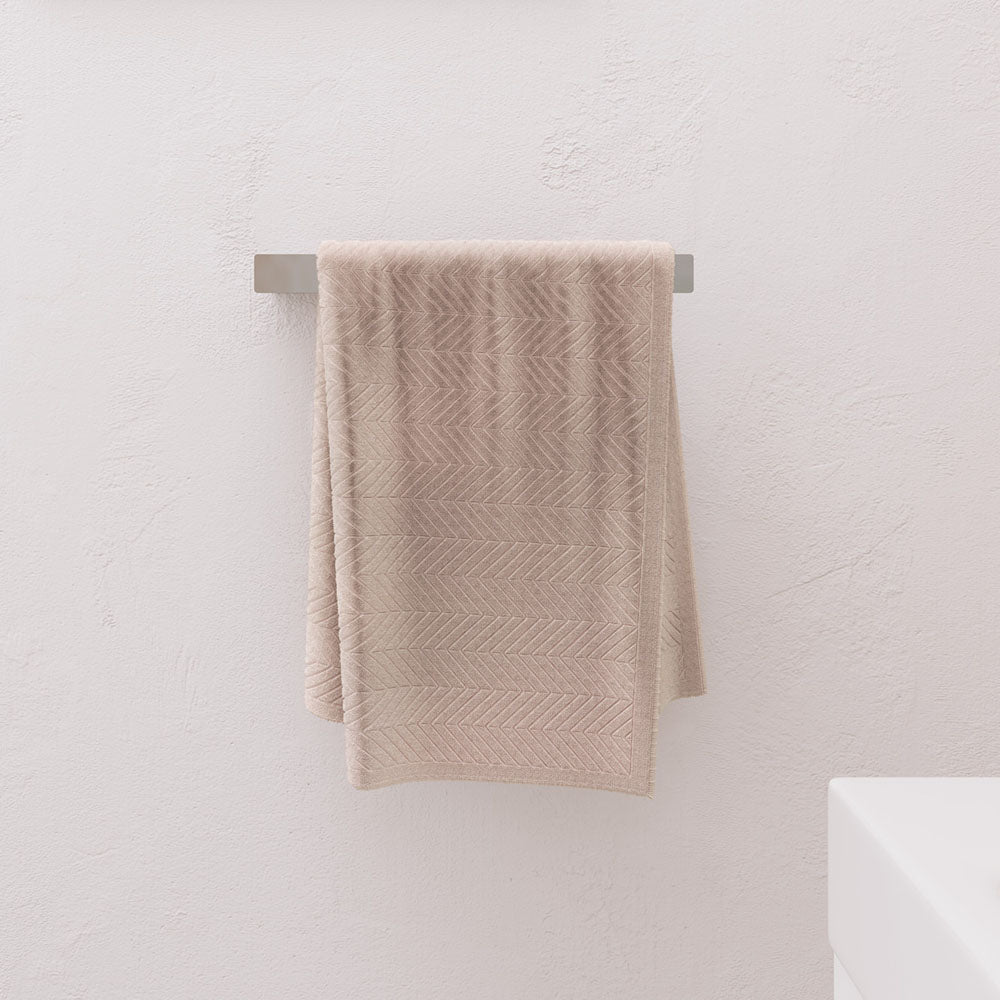 Tono Hand Towel Rail, Brushed Nickel