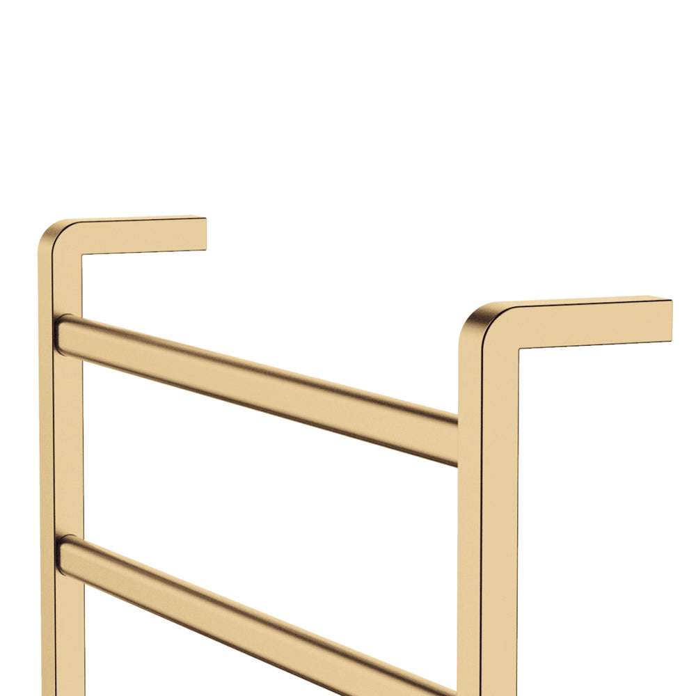 Tono Heated Towel Rail, 600 x 800mm, Urban Brass