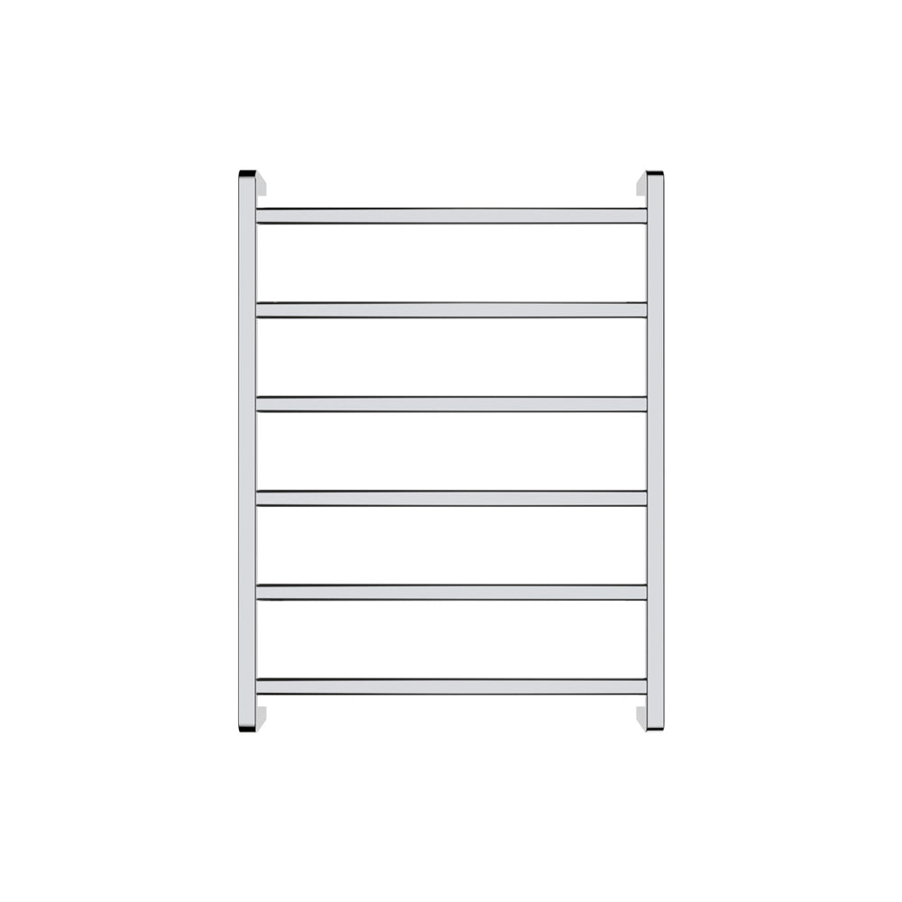 Tono Heated Towel Rail, 600 x 800mm, Chrome