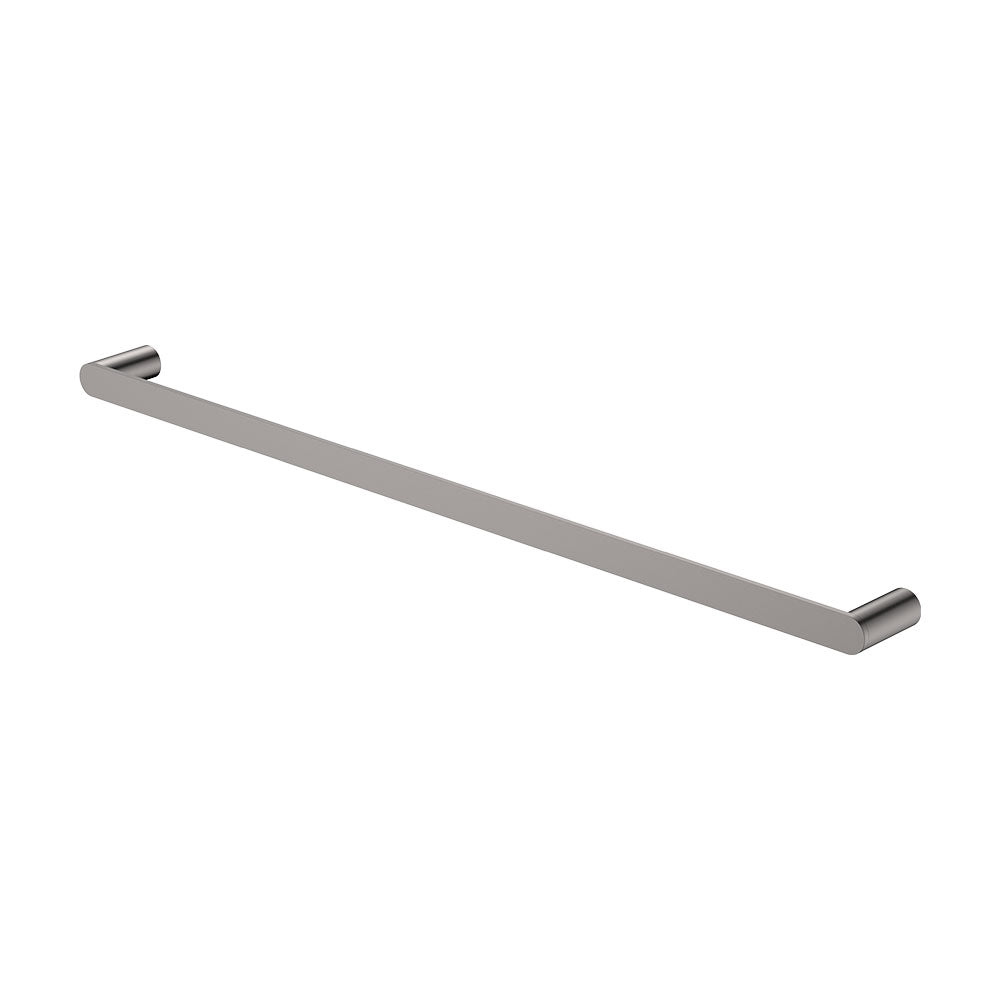 Empire Slim Single Towel Rail, 800mm, Gun Metal
