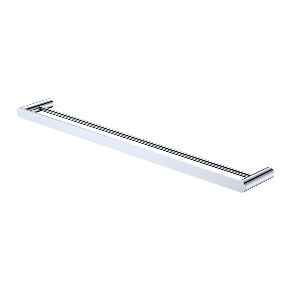 Empire Slim Double Towel Rail, 800mm, Chrome