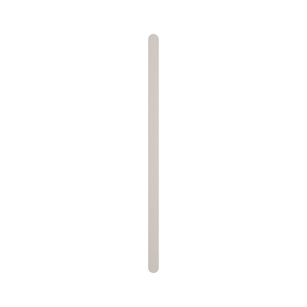 Empire Slim Vertical Heated Towel Rail, 60 x 900mm, Brushed Nickel