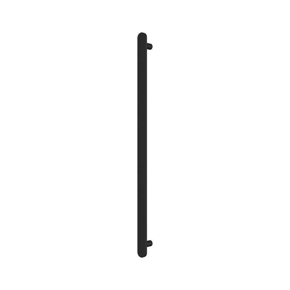 Empire Slim Vertical Heated Towel Rail, 60 x 900mm, Matte Black
