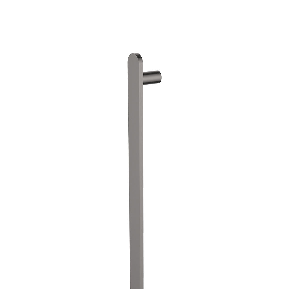 Empire Slim Vertical Heated Towel Rail, 60 x 900mm, Gun Metal