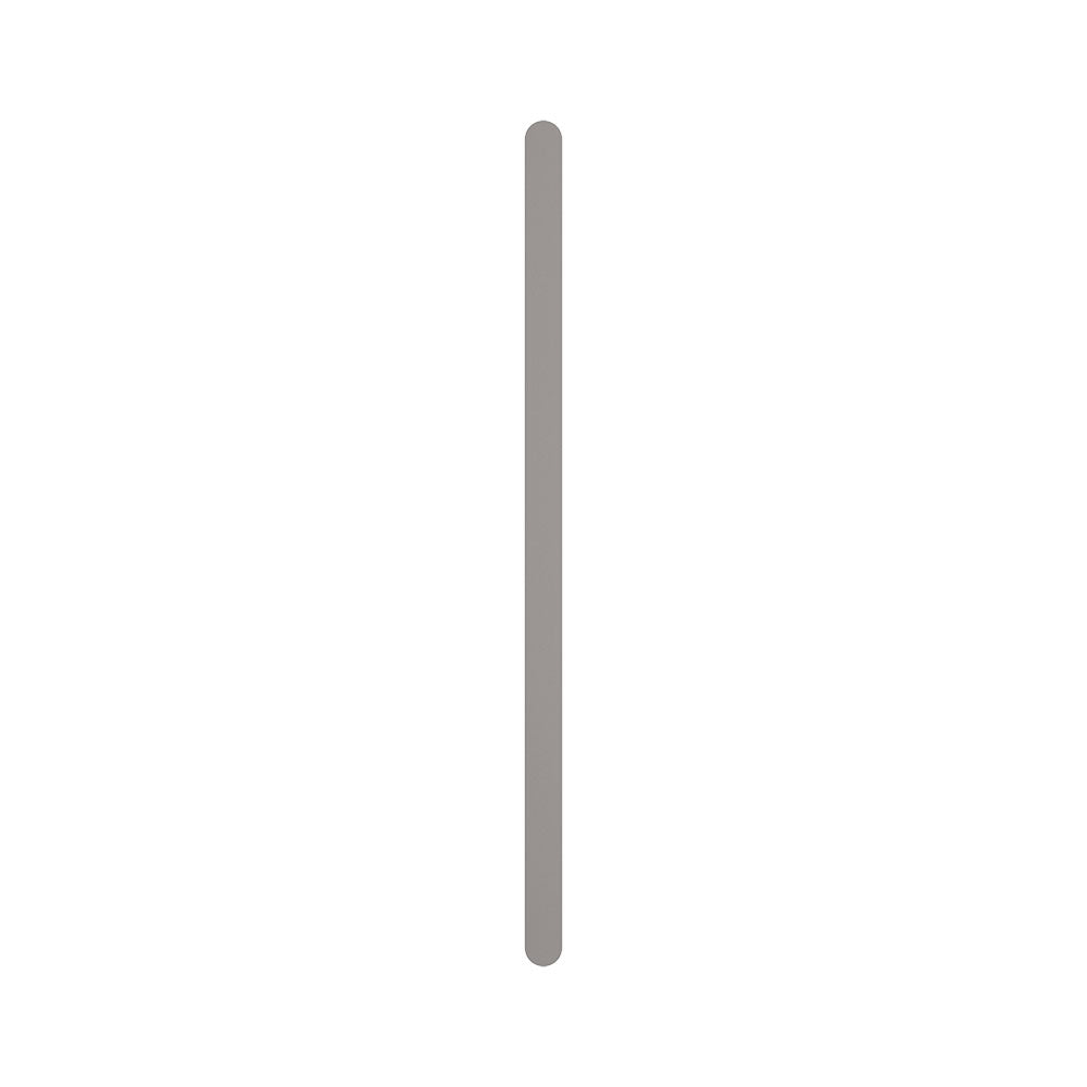 Empire Slim Vertical Heated Towel Rail, 60 x 900mm, Gun Metal