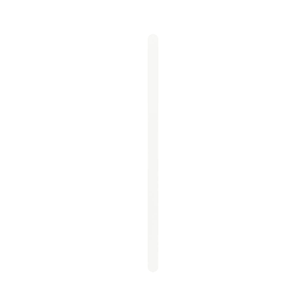 Empire Slim Vertical Heated Towel Rail, 60 x 900mm, Matte White