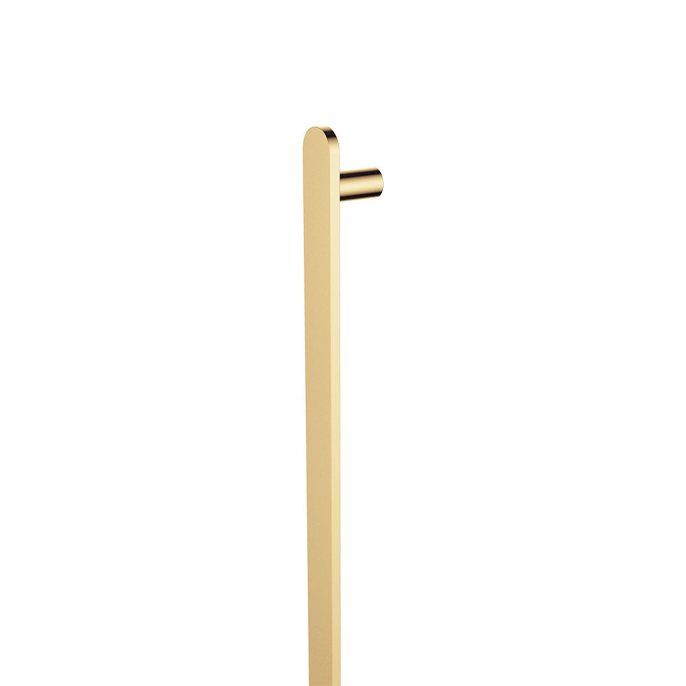 Empire Slim Vertical Heated Towel Rail, 60 x 900mm, Urban Brass