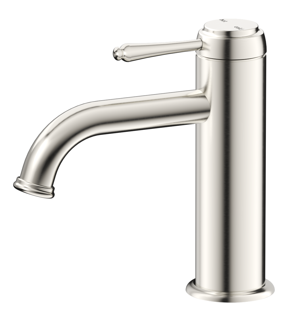 Mica Heritage Basin Mixer - Brushed Nickel