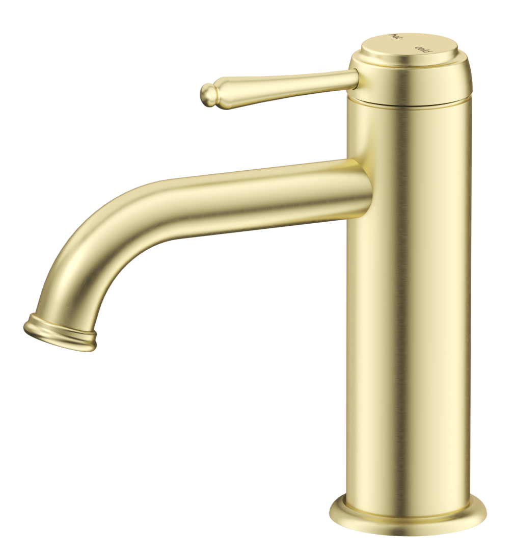 Mica Heritage Basin Mixer - French Gold