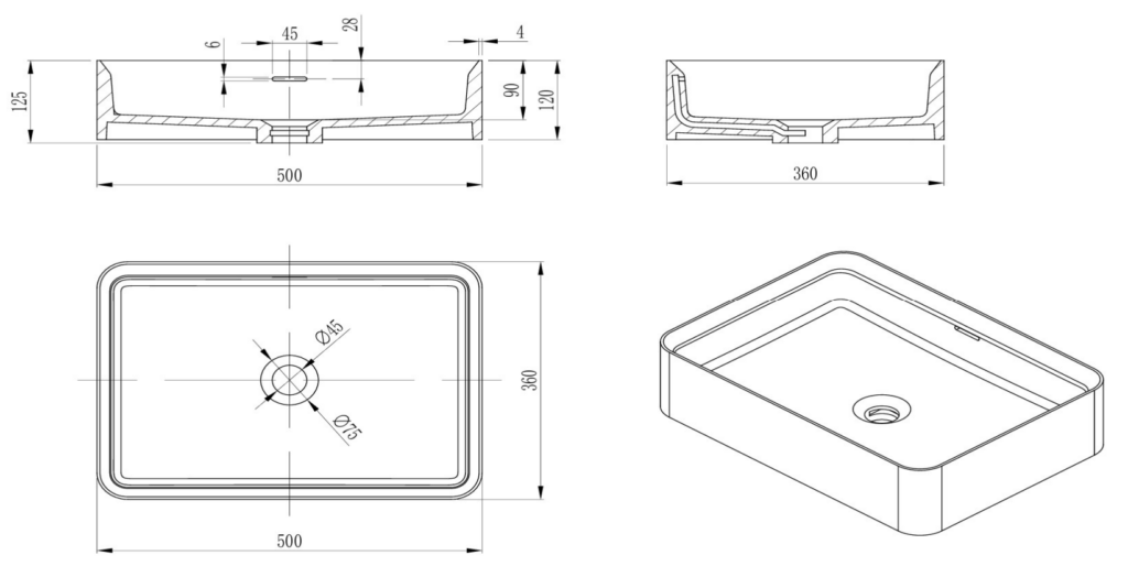 Astera 500 x 360 x 120mm - image 5