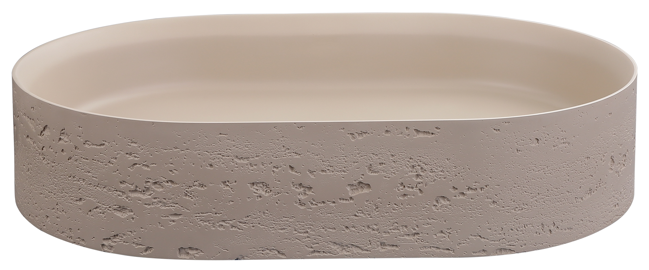 Idra 580 x 380 x 120mm - Latte
