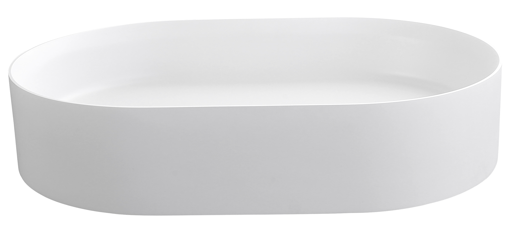 Idra 580 x 380 x 120mm - Matte White