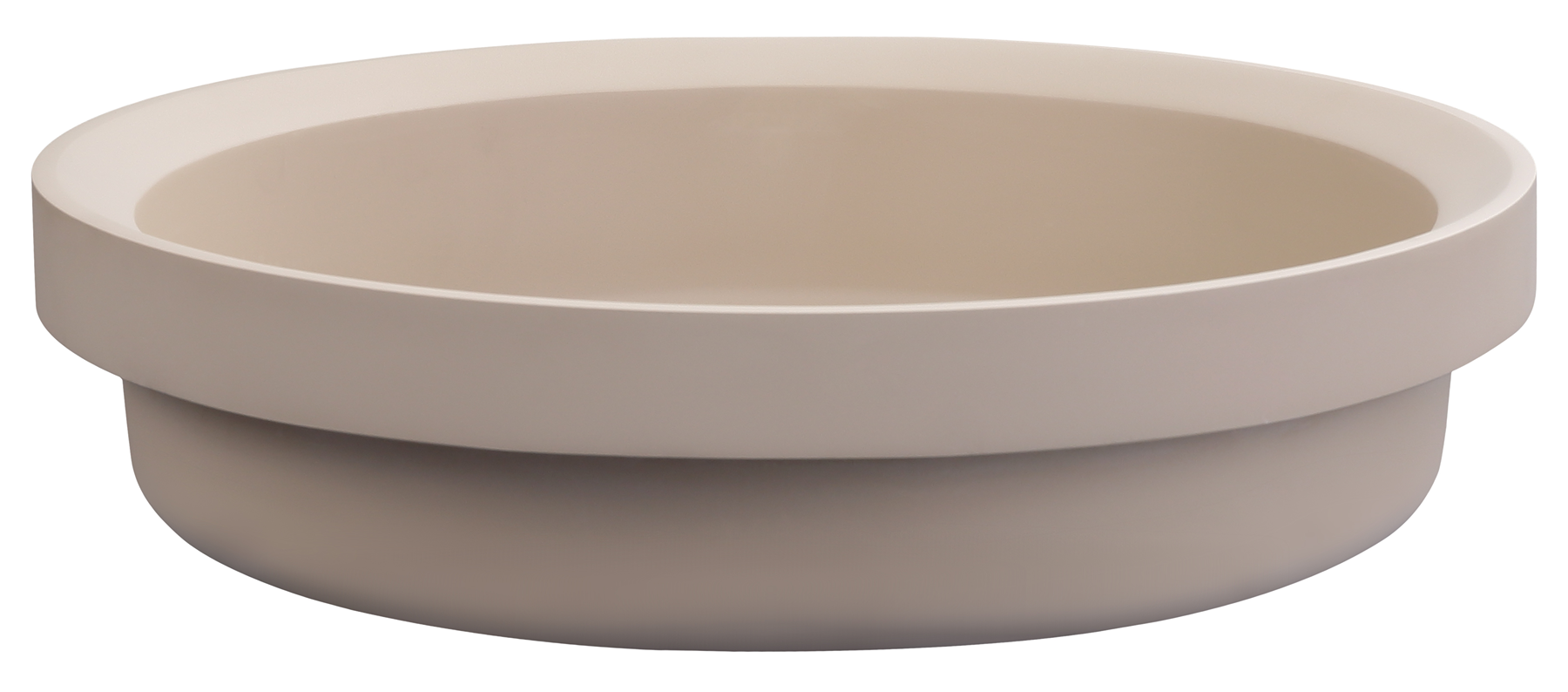 Calypsa - Semi-Inset- 430 x 430 x 135mm - Latte