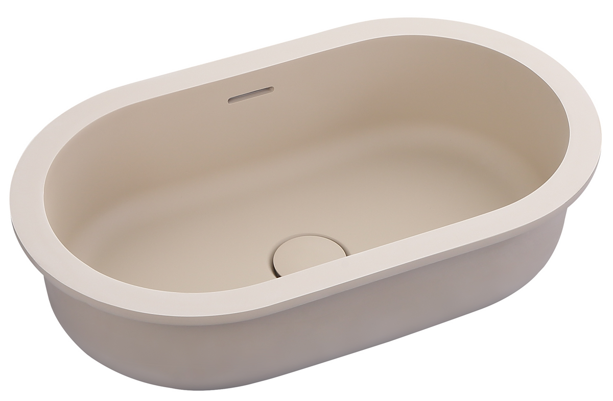 Doros - Undermount - 530 x 320 x 168mm - Latte