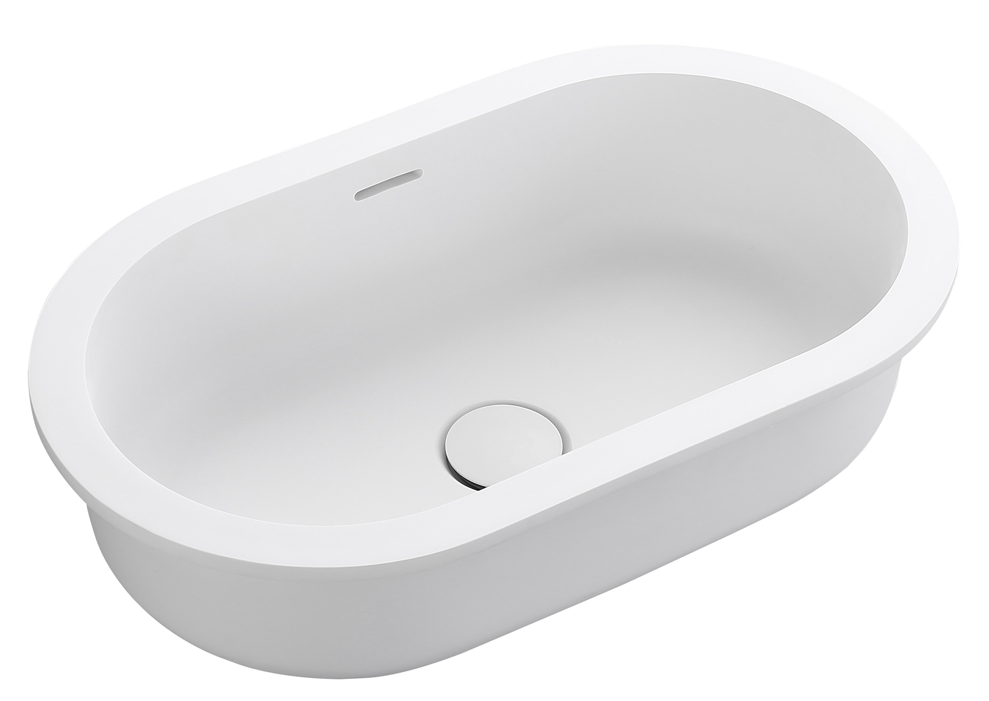 Doros - Undermount - 530 x 320 x 168mm - Matte White