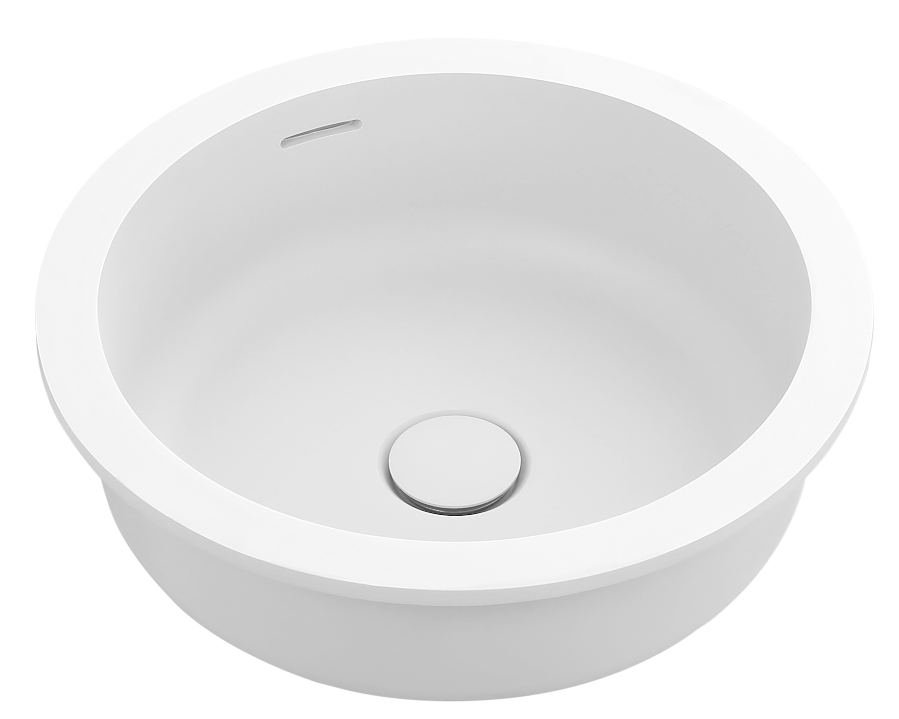 Kalos - Undermount - 400 x 400 x 155mm - Matte White