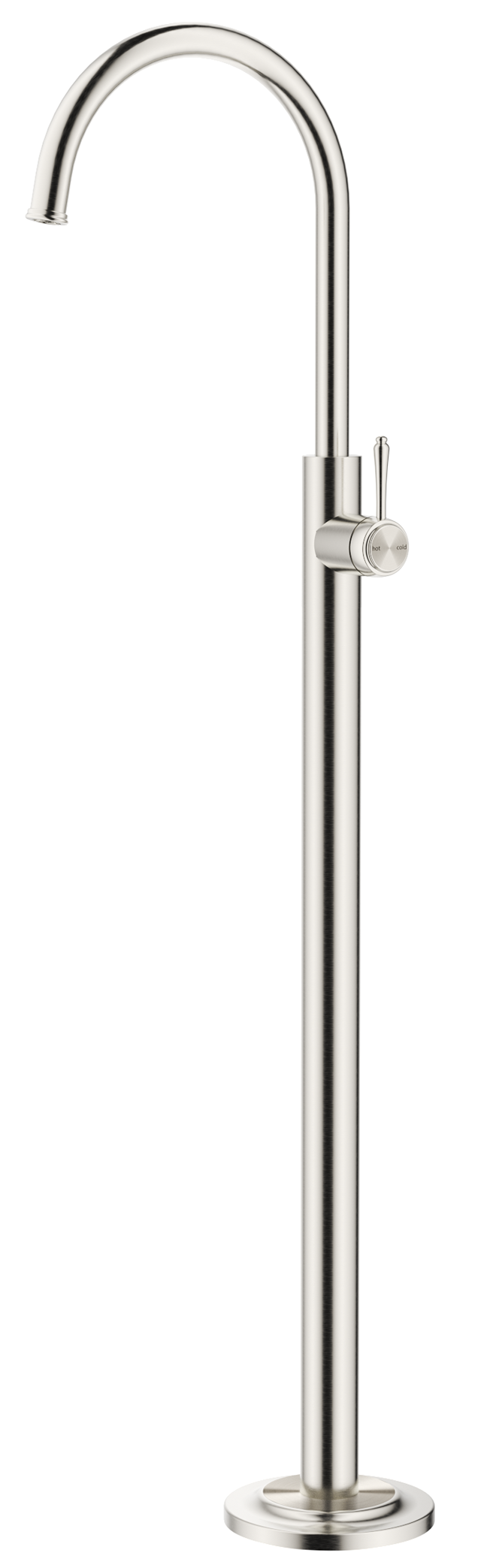 Mica Heritage Freestanding Bath Mixer - TRIM KIT ONLY - Brushed Nickel