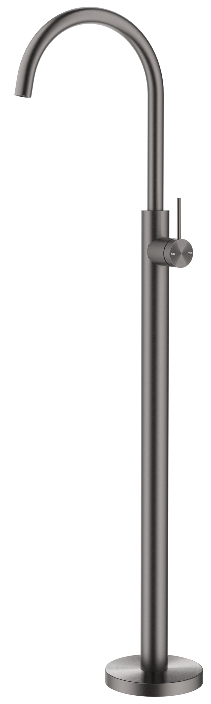 Mica Freestanding Bath Mixer - TRIM KIT ONLY - Gunmetal