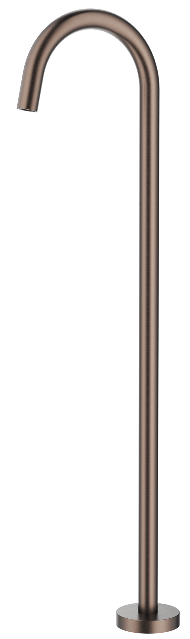 Mica Freestanding Bath Spout - Dusk Bronze