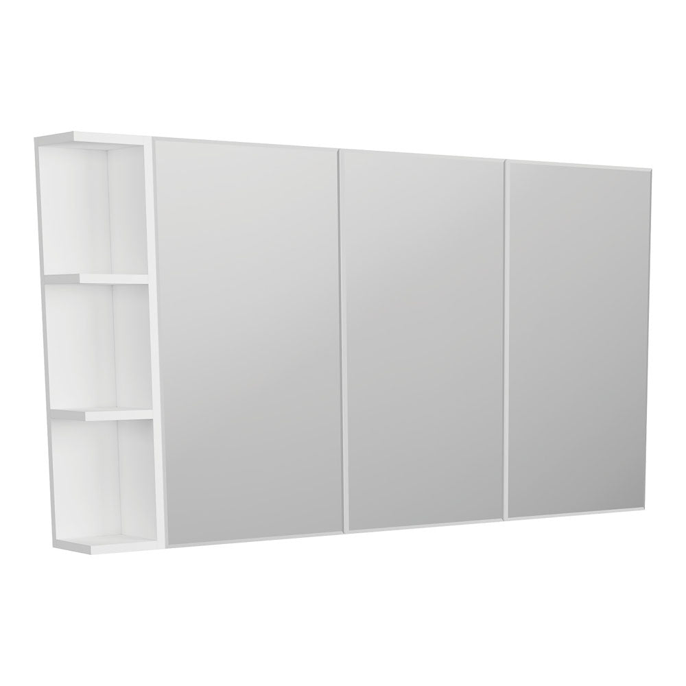 Bevel Edge 1200 Mirror Cabinet, 1 Side Shelf