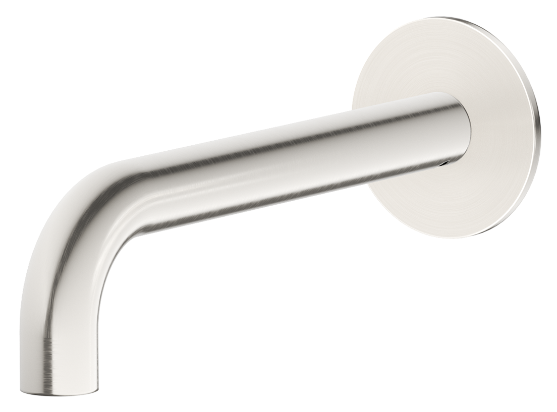 Mica Bath Spouts - 160/220/250mm - Brushed Nickel / 160mm
