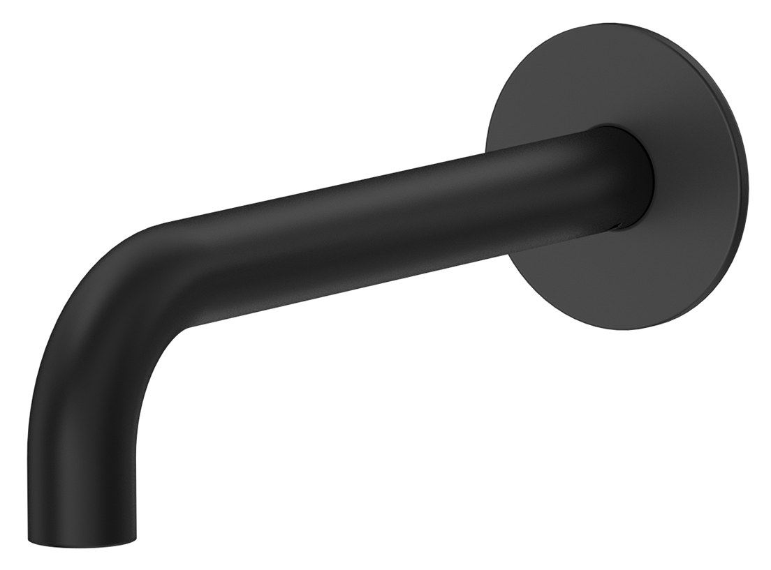 Mica Bath Spouts - 160/220/250mm - Black / 160mm