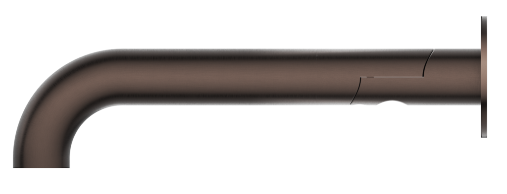 Mica Swivel Bath Spout - Curved - image 26