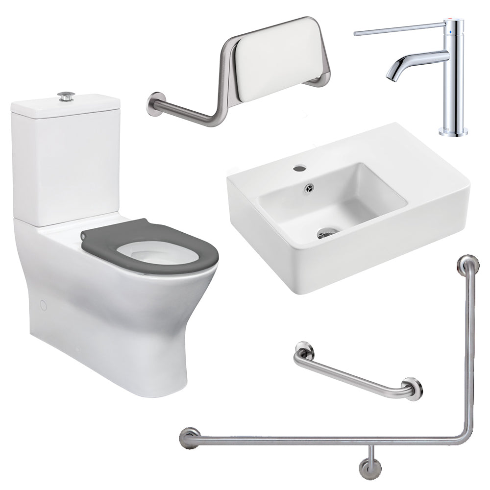 Accessible Delta Care Kit with Right-Hand 90° Rail